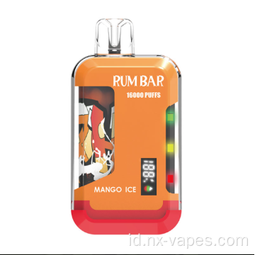 Rumbar 16000 Puffs sekali pakai grosir vape